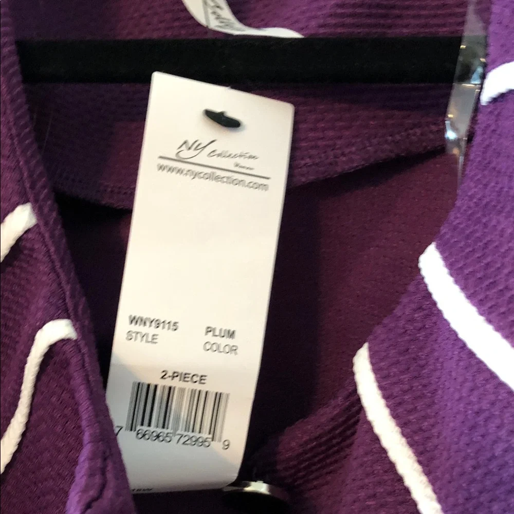 NY Collection sophisticated purple